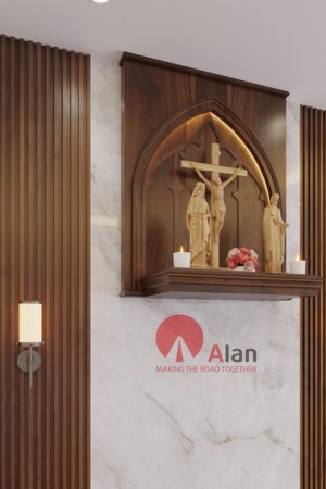 Bàn thờ công giáo mẫu CA01