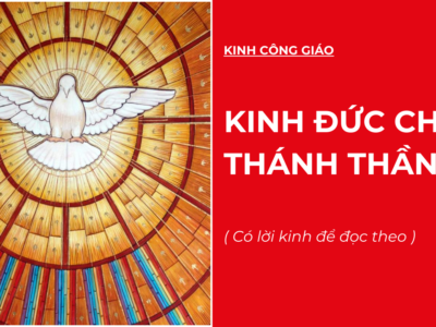 kinh đức chúa thánh thần